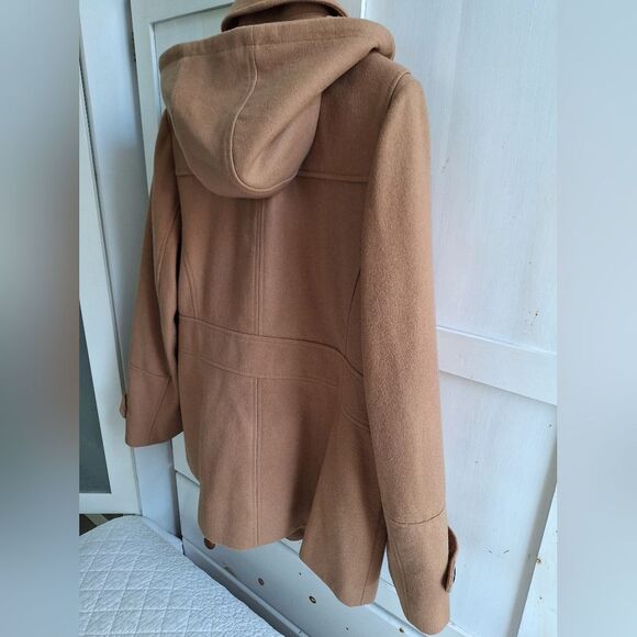 Apt 9 XL Tan Camel Toggle Jacket Coat - Picture 9 of 14